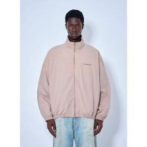Acne Studios Men Logo Printed Zip-Up Jacket